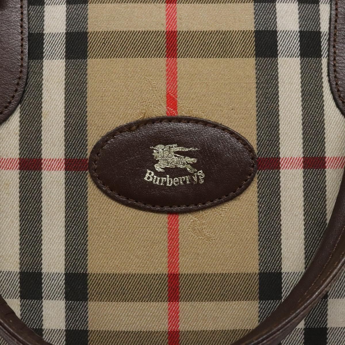Burberry Burberry Nova Check Handbag Nova Check Canvas Size ONE SIZE - 6 Thumbnail