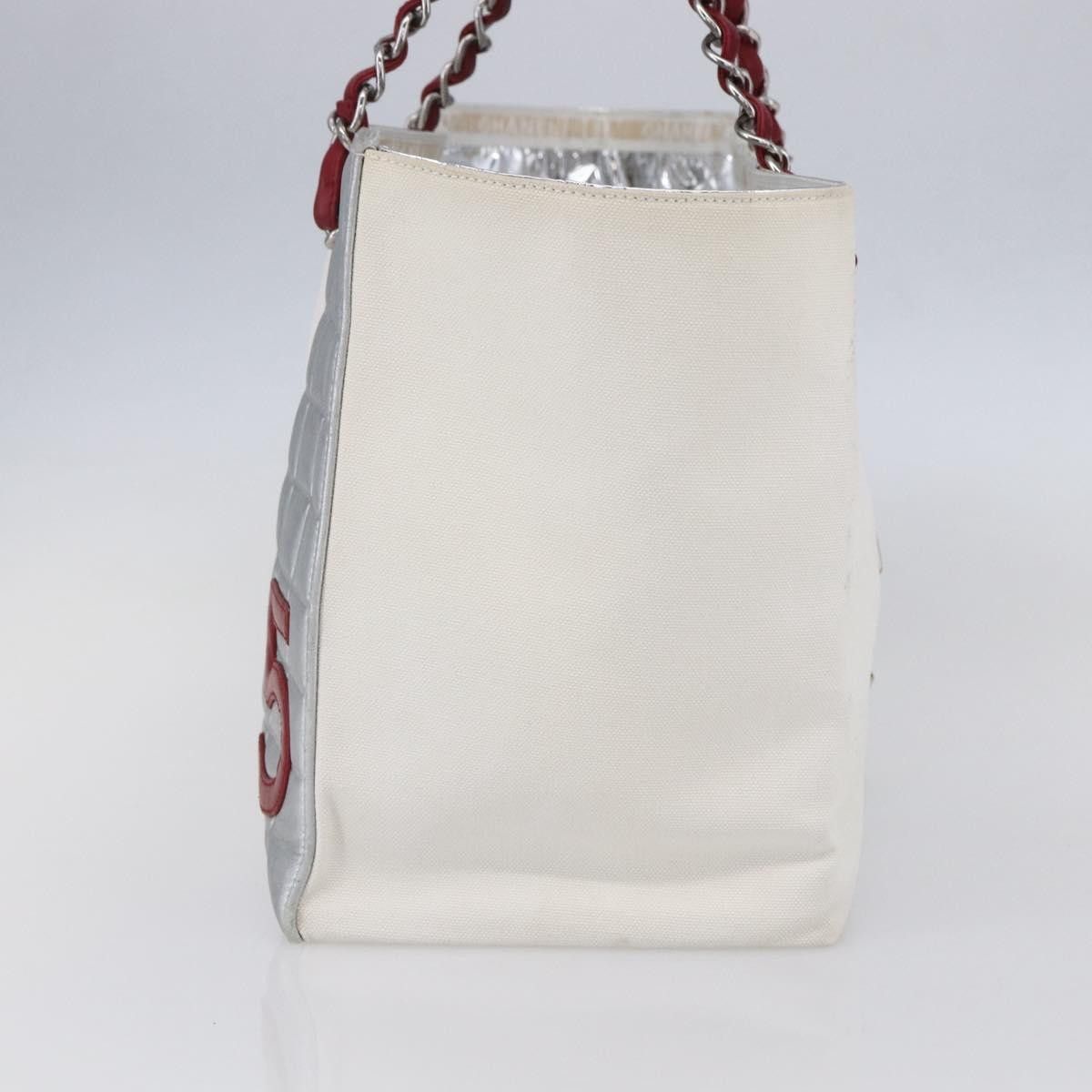 Chanel Chanel No.5 Tote Canvas and Leather Size ONE SIZE - 4 Thumbnail