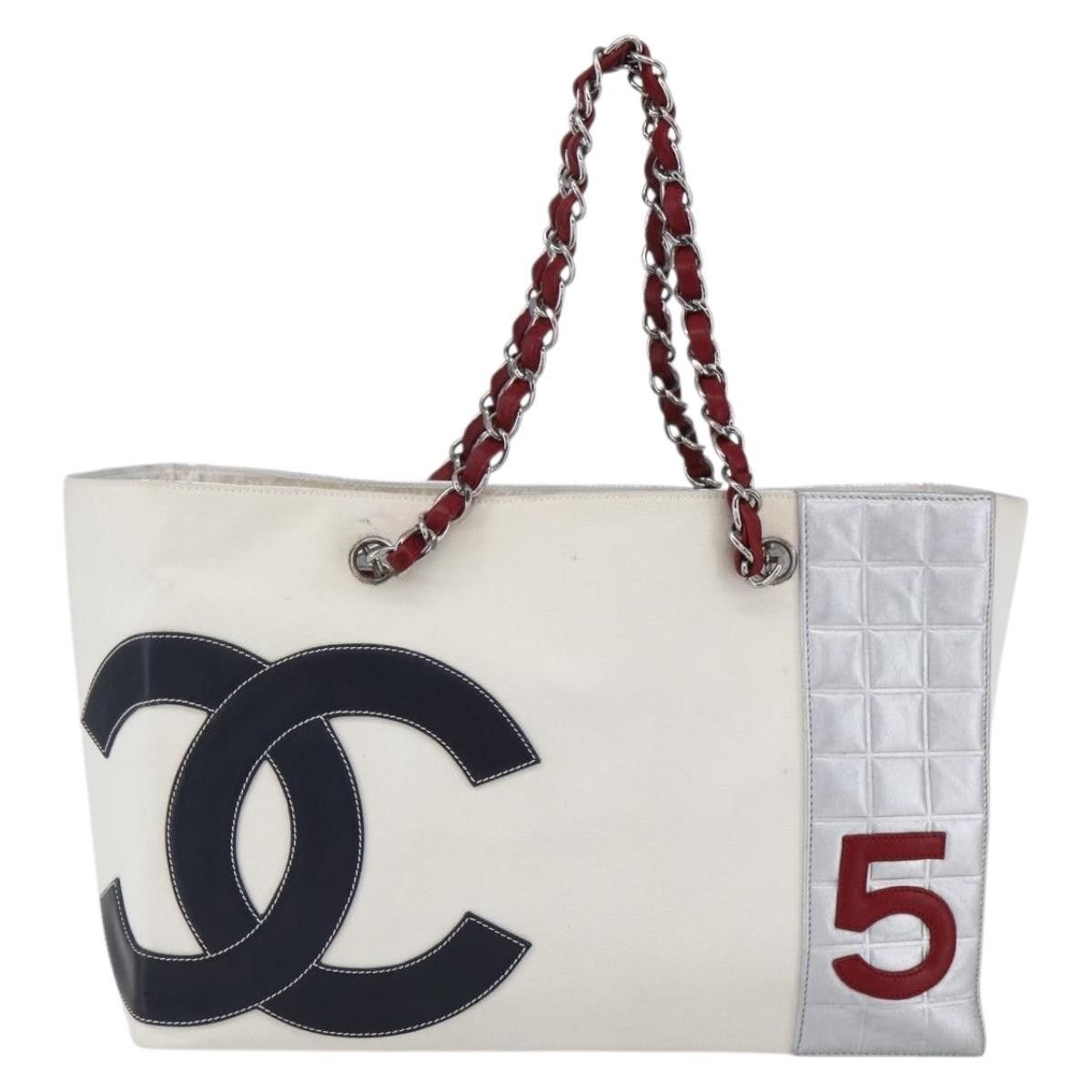 Chanel Chanel No.5 Tote Canvas and Leather Size ONE SIZE - 19 Thumbnail