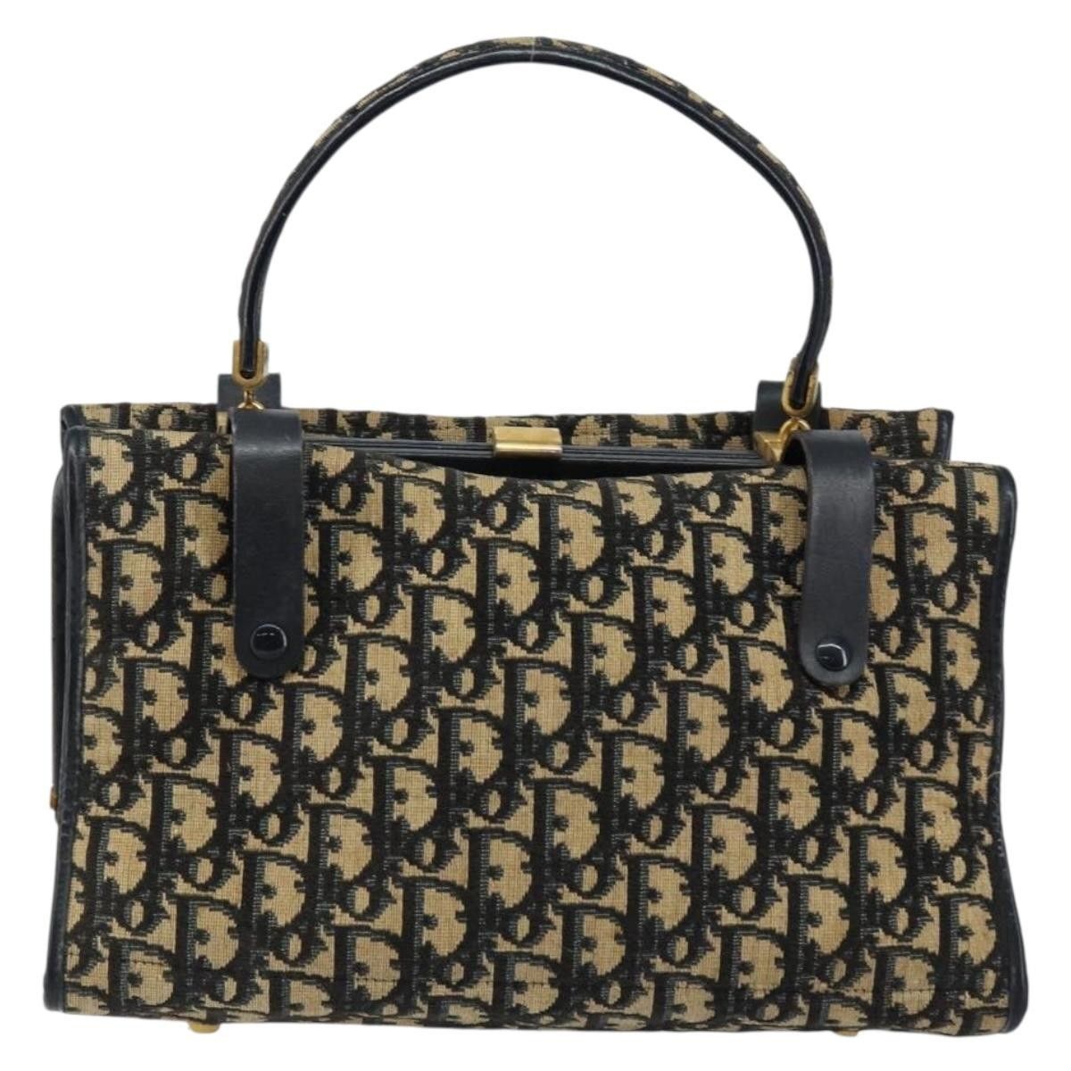 Dior Christian Dior Vintage Trotter Handbag Canvas Size ONE SIZE - 18 Thumbnail
