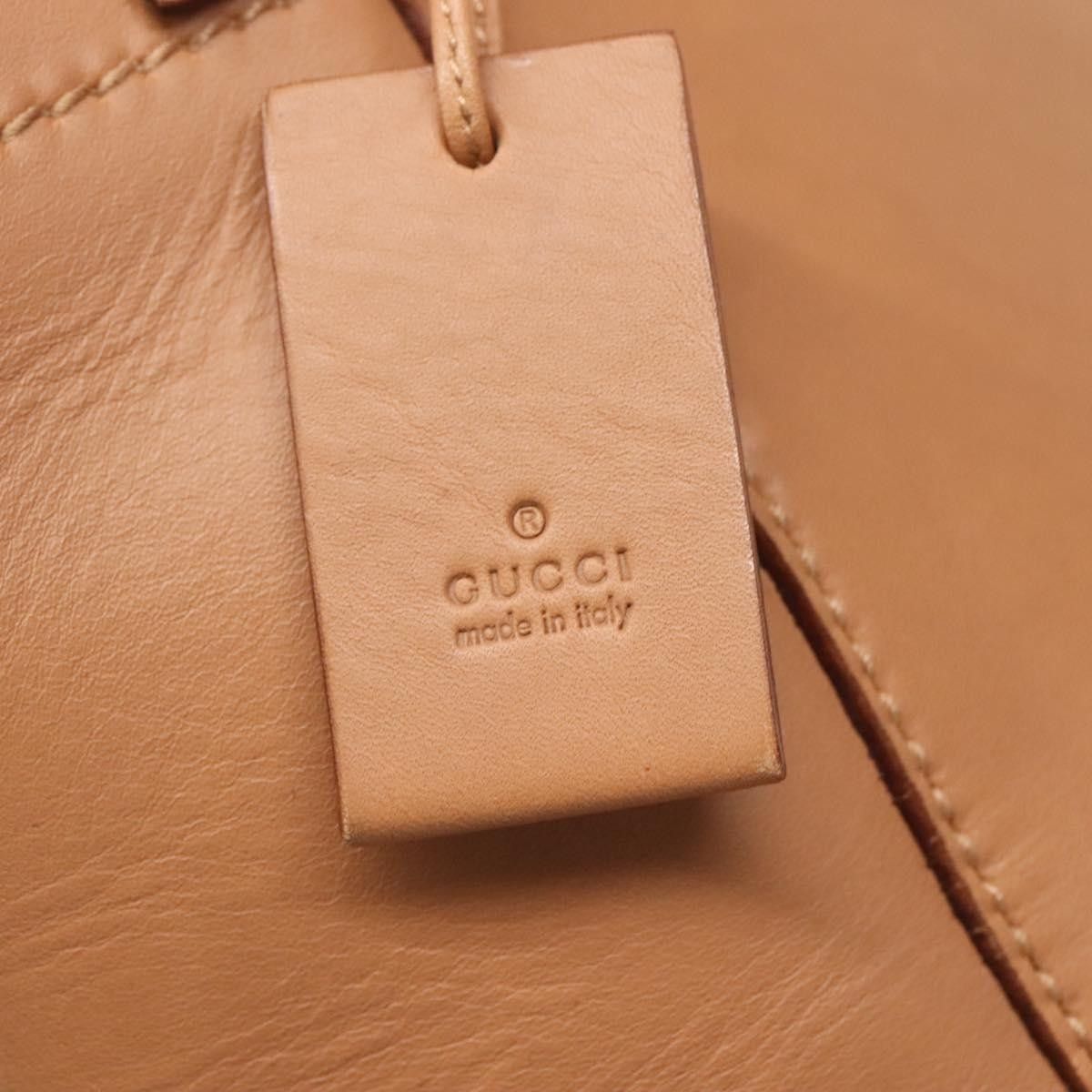 Gucci Gucci Vintage Handbag Leather Size ONE SIZE - 16 Thumbnail