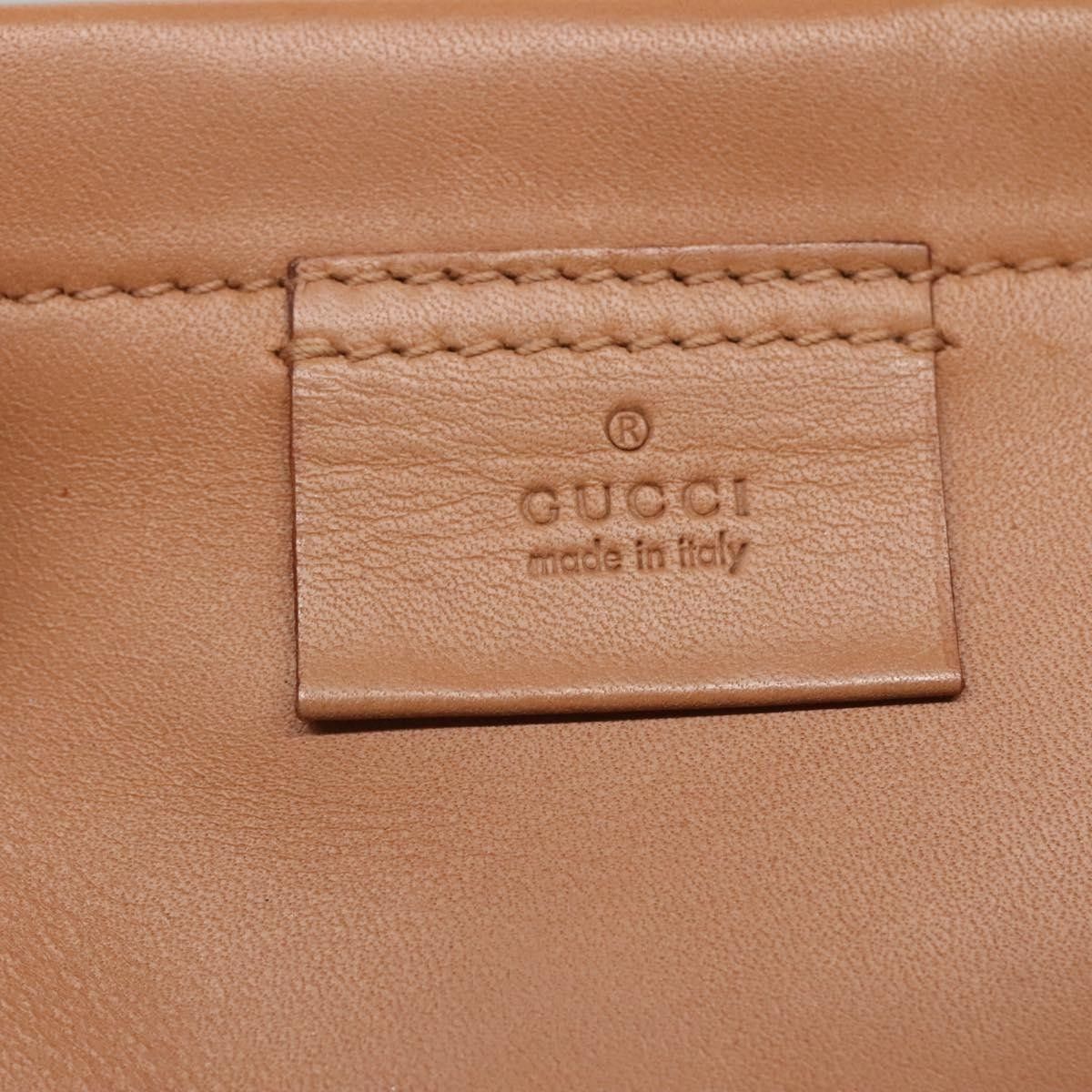 Gucci Gucci Vintage Handbag Leather Size ONE SIZE - 6 Thumbnail
