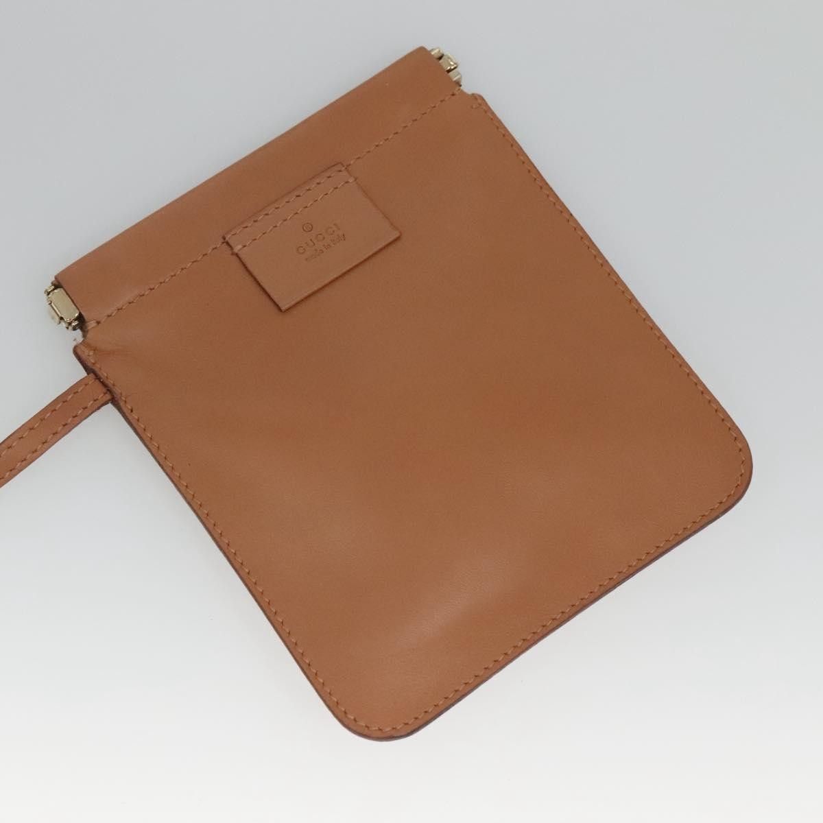 Gucci Gucci Vintage Handbag Leather Size ONE SIZE - 17 Thumbnail