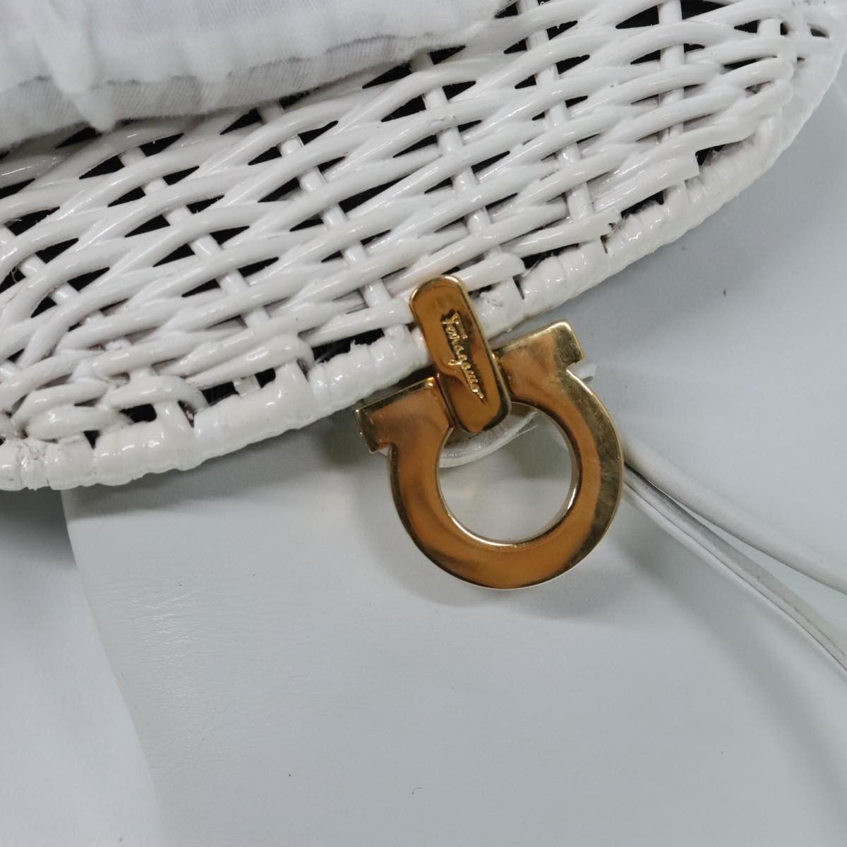 Salvatore Ferragamo Salvatore Ferragamo Gancini Backpack Leather Size ONE SIZE - 21 Thumbnail