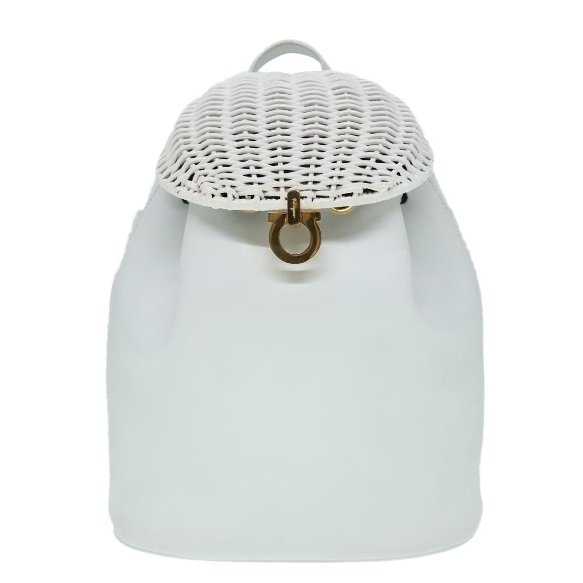 Salvatore Ferragamo Salvatore Ferragamo Gancini Backpack Leather Size ONE SIZE - 16 Thumbnail