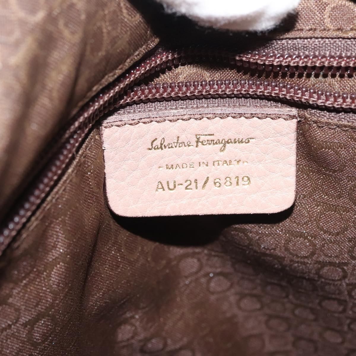 Salvatore Ferragamo Salvatore Ferragamo Gancini Tote Leather Size ONE SIZE - 6 Thumbnail