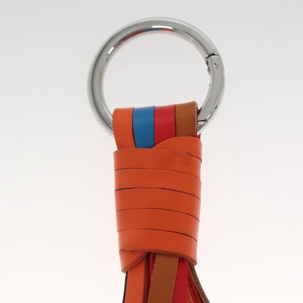 Loewe Loewe Anagram Bag Charm Key Holder Metal with Leather Size ONE SIZE - 8 Thumbnail