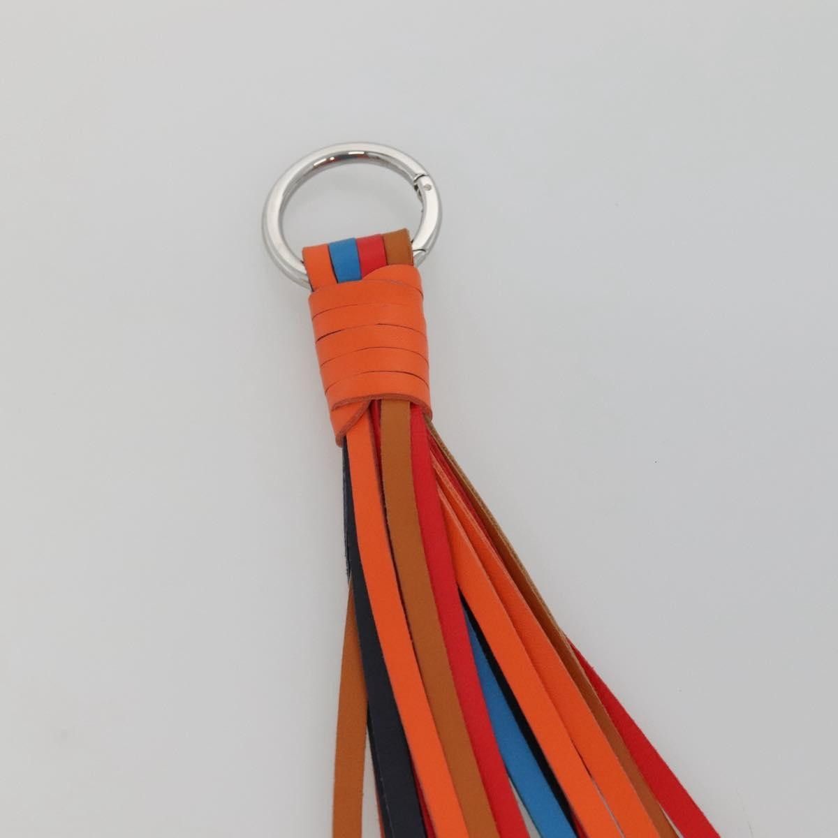 Loewe Loewe Anagram Bag Charm Key Holder Metal with Leather Size ONE SIZE - 7 Thumbnail