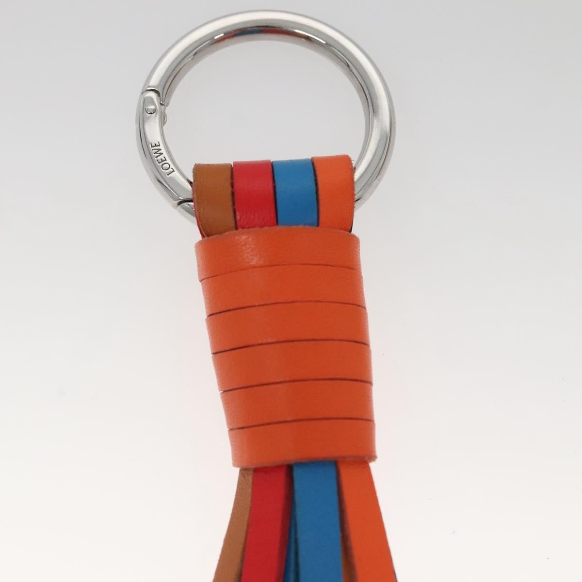 Loewe Loewe Anagram Bag Charm Key Holder Metal with Leather Size ONE SIZE - 9 Thumbnail