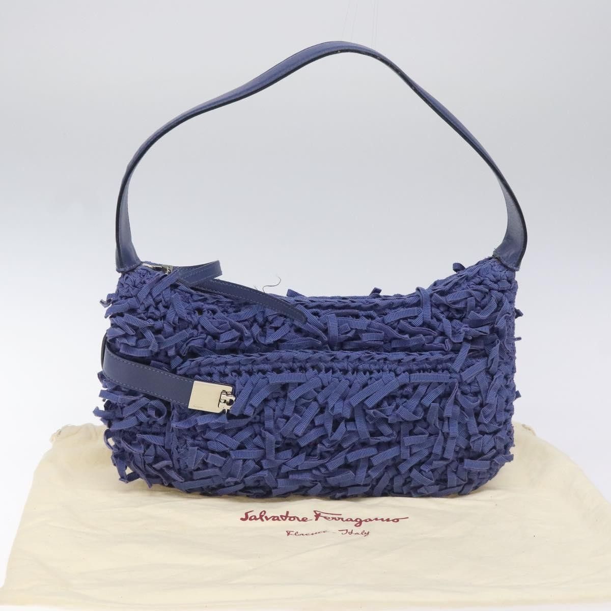 Salvatore Ferragamo Salvatore Ferragamo Gancini Shoulder Bag Canvas Size ONE SIZE - 13 Thumbnail