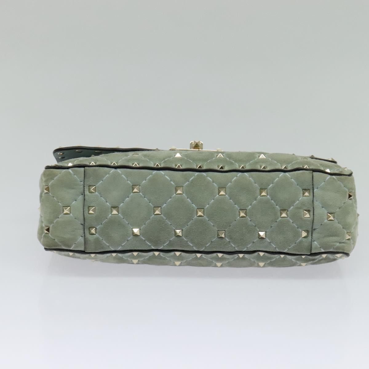 Valentino Valentino Garavani Rockstud Spike Flap Quilted Suede Size ONE SIZE - 23 Thumbnail