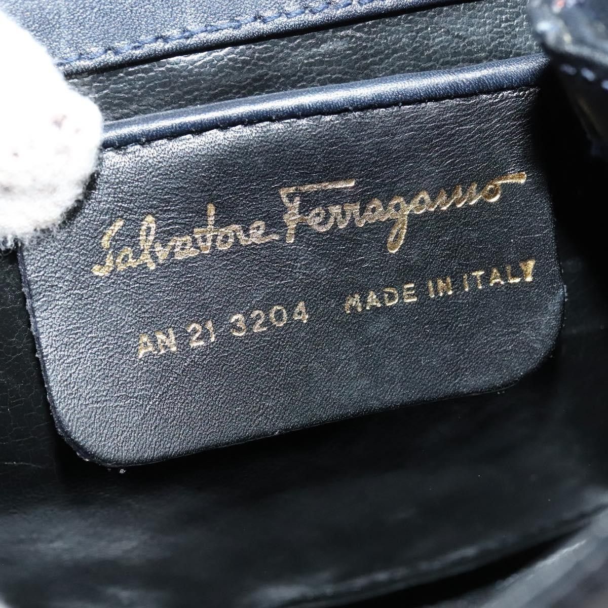 Salvatore Ferragamo Salvatore Ferragamo Flap Shoulder Bag Leather Size ONE SIZE - 6 Thumbnail