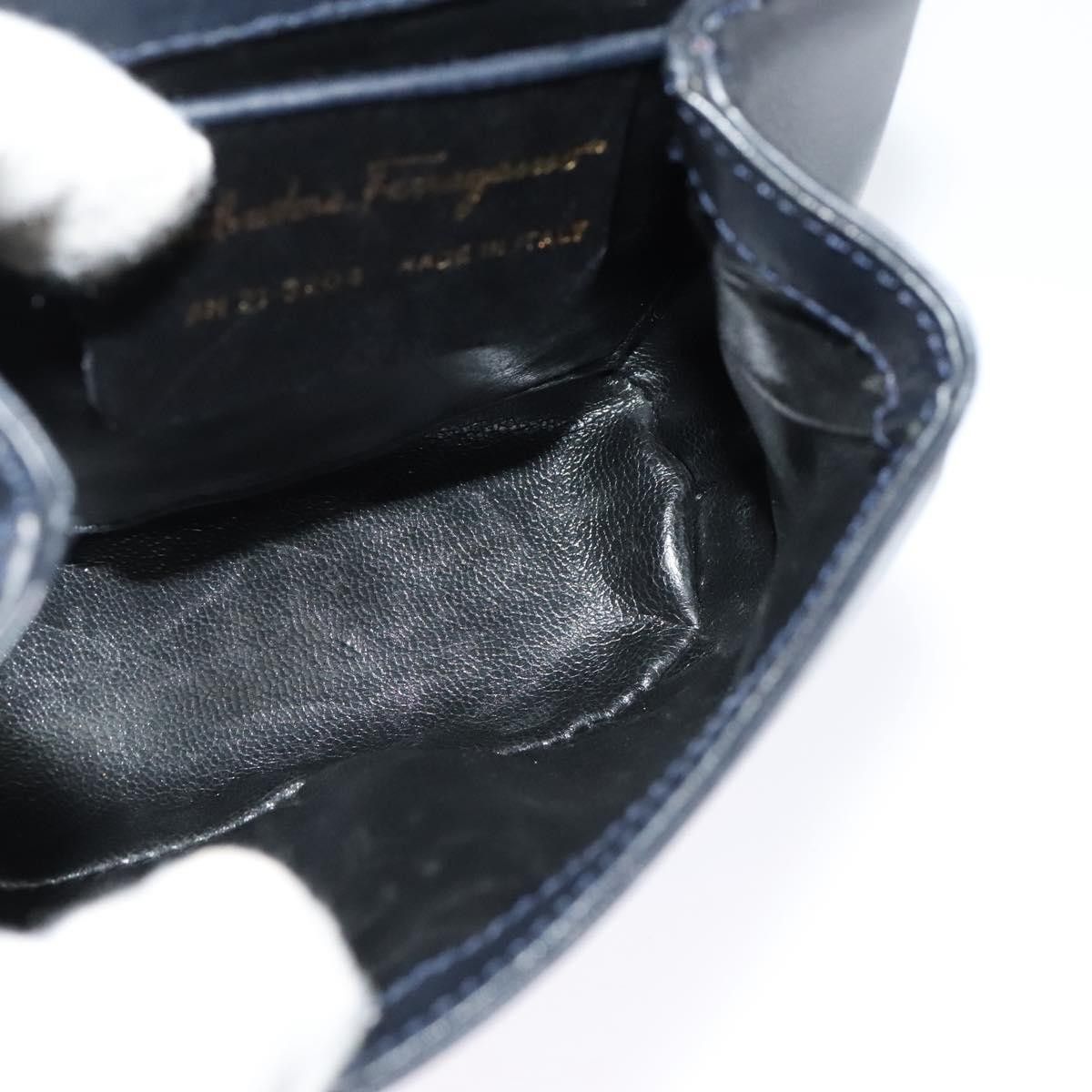 Salvatore Ferragamo Salvatore Ferragamo Flap Shoulder Bag Leather Size ONE SIZE - 19 Thumbnail