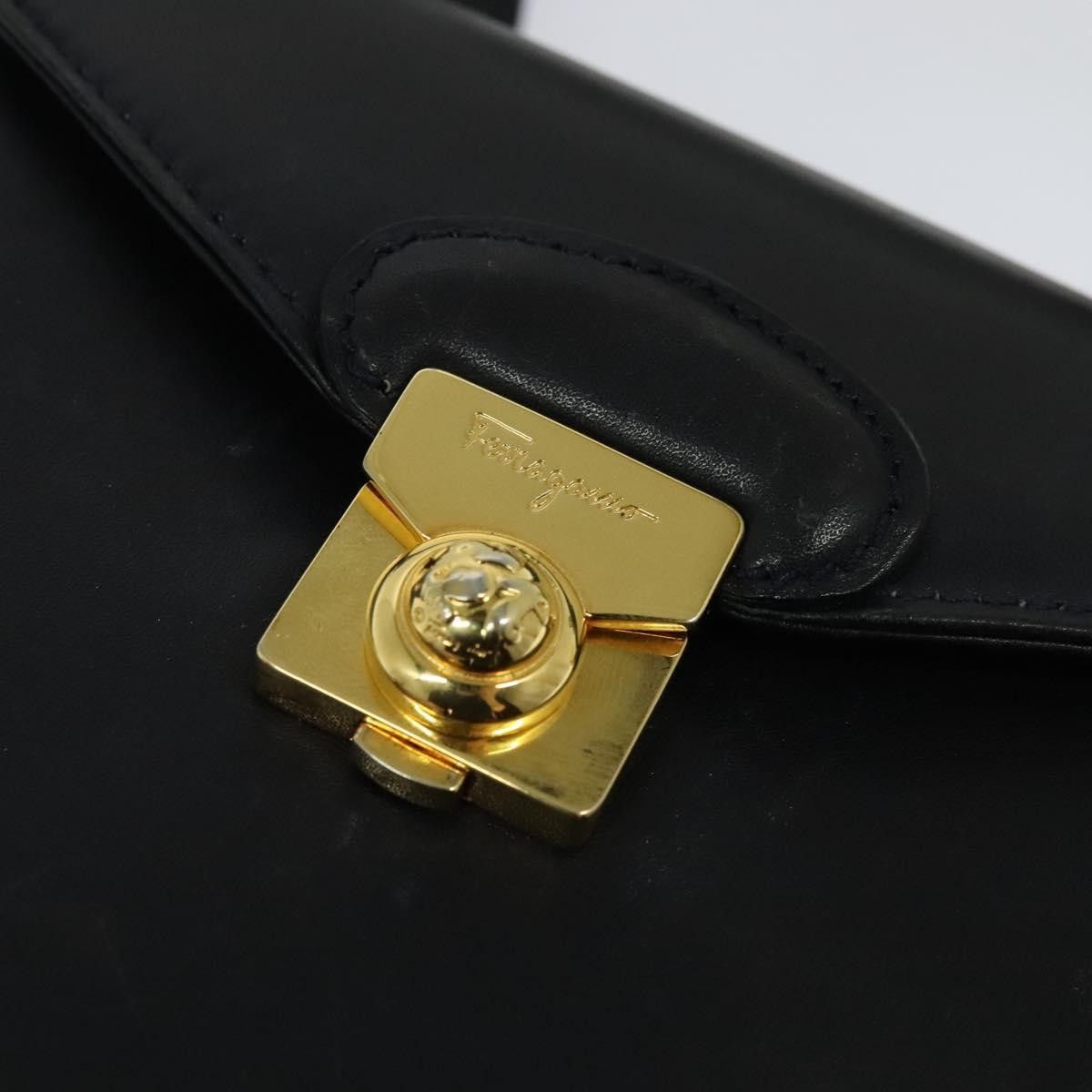 Salvatore Ferragamo Salvatore Ferragamo Flap Shoulder Bag Leather Size ONE SIZE - 12 Thumbnail