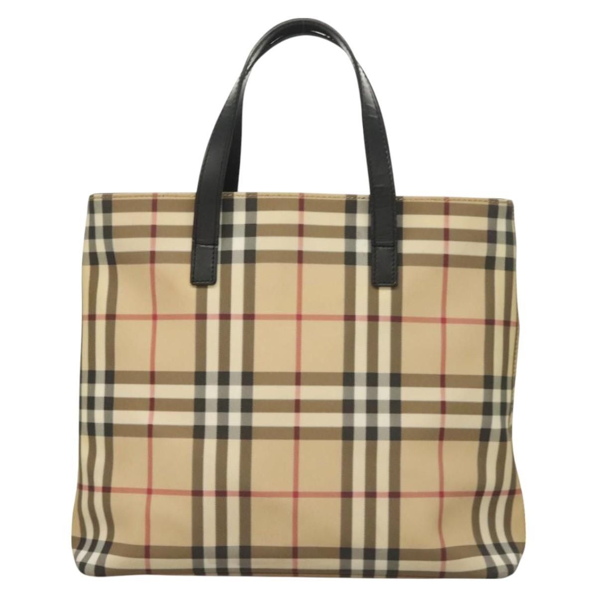Burberry Burberry Nova Check Handbag Nova Check Canvas Size ONE SIZE - 18 Thumbnail