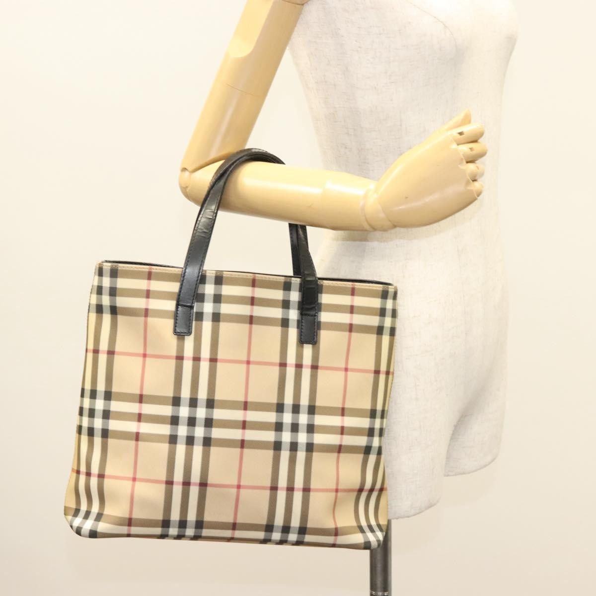 Burberry Burberry Nova Check Handbag Nova Check Canvas Size ONE SIZE - 14 Thumbnail
