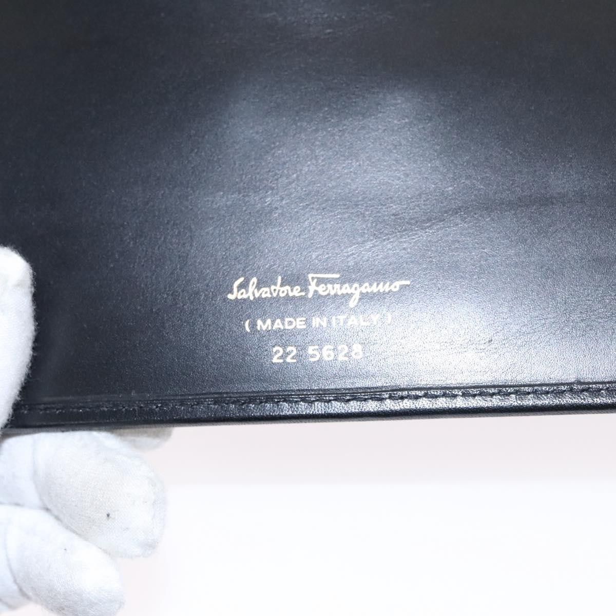 Salvatore Ferragamo Salvatore Ferragamo Gancini Flap Wallet Leather Size ONE SIZE - 6 Thumbnail