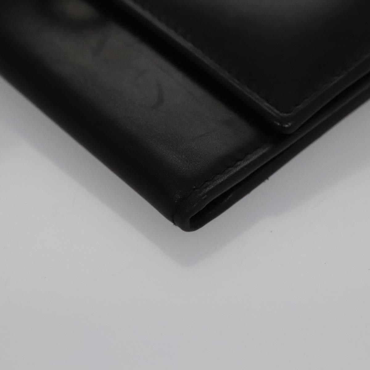 Salvatore Ferragamo Salvatore Ferragamo Gancini Flap Wallet Leather Size ONE SIZE - 8 Thumbnail