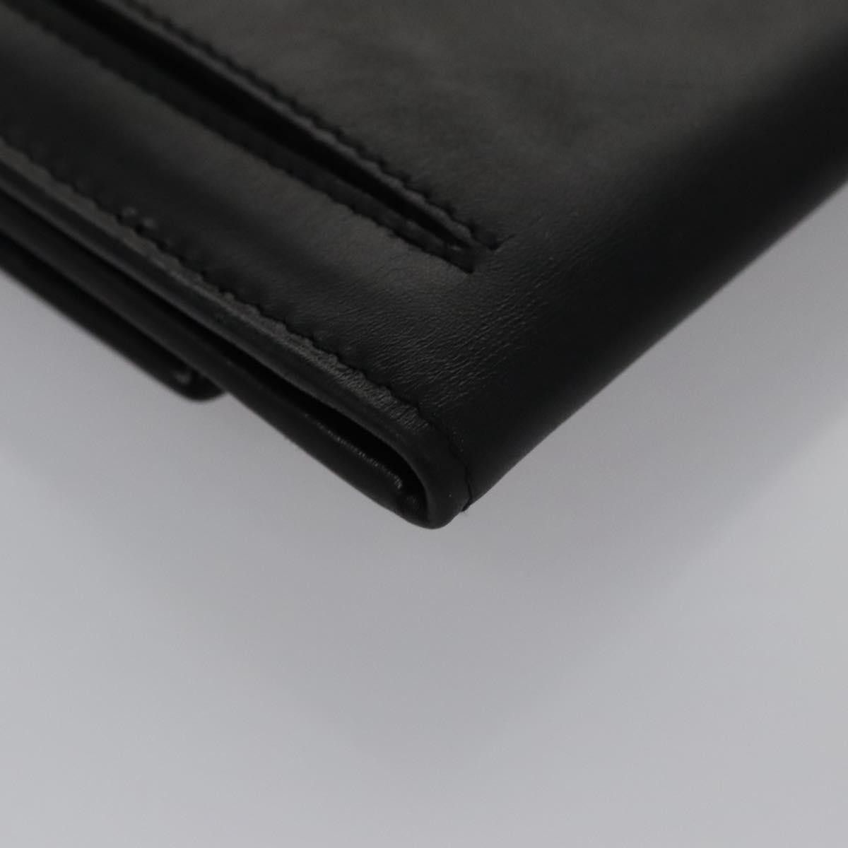 Salvatore Ferragamo Salvatore Ferragamo Gancini Flap Wallet Leather Size ONE SIZE - 9 Thumbnail