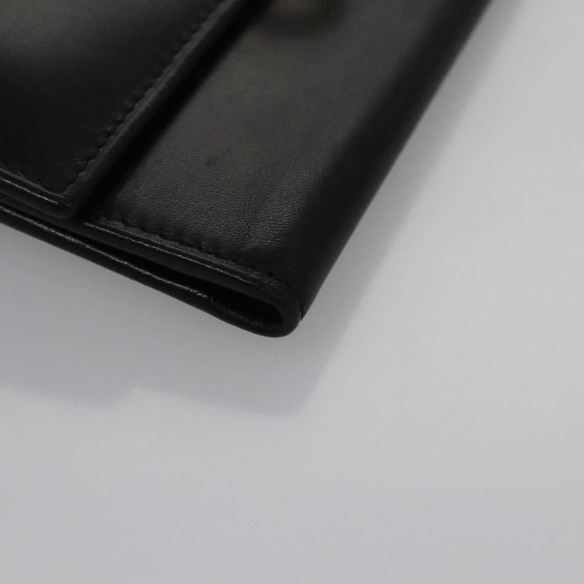 Salvatore Ferragamo Salvatore Ferragamo Gancini Flap Wallet Leather Size ONE SIZE - 7 Thumbnail