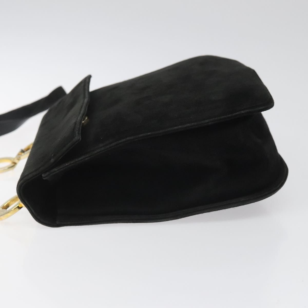 Salvatore Ferragamo Salvatore Ferragamo Gancini Shoulder Bag Suede Size ONE SIZE - 4 Thumbnail