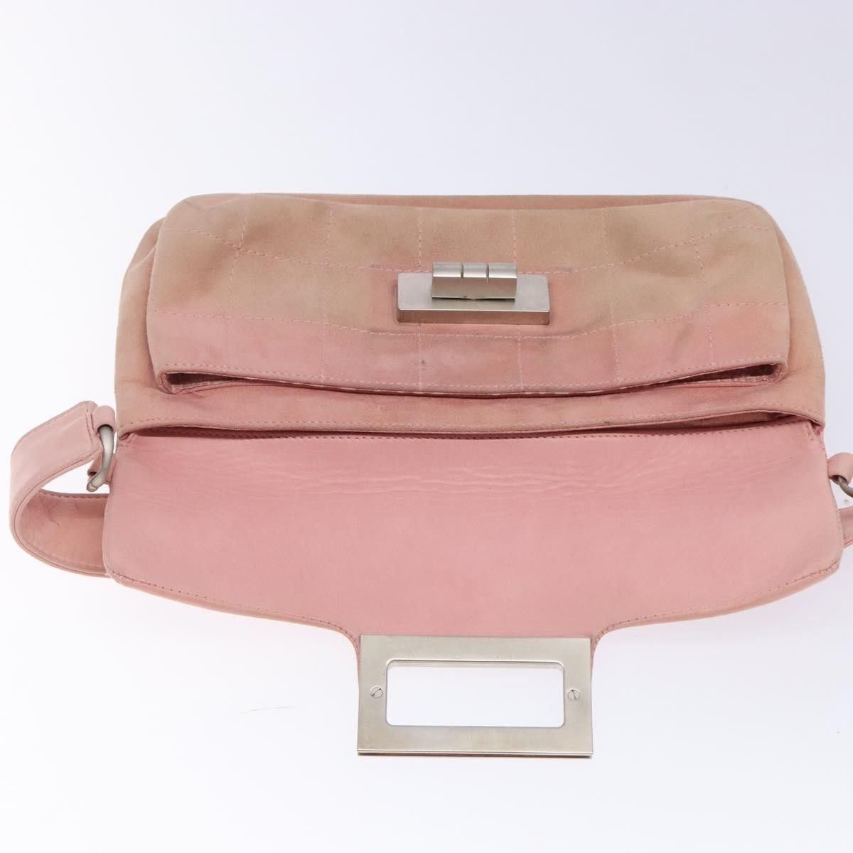 Chanel Chanel Giant Mademoiselle Lock Shoulder Bag Suede Size ONE SIZE - 14 Thumbnail