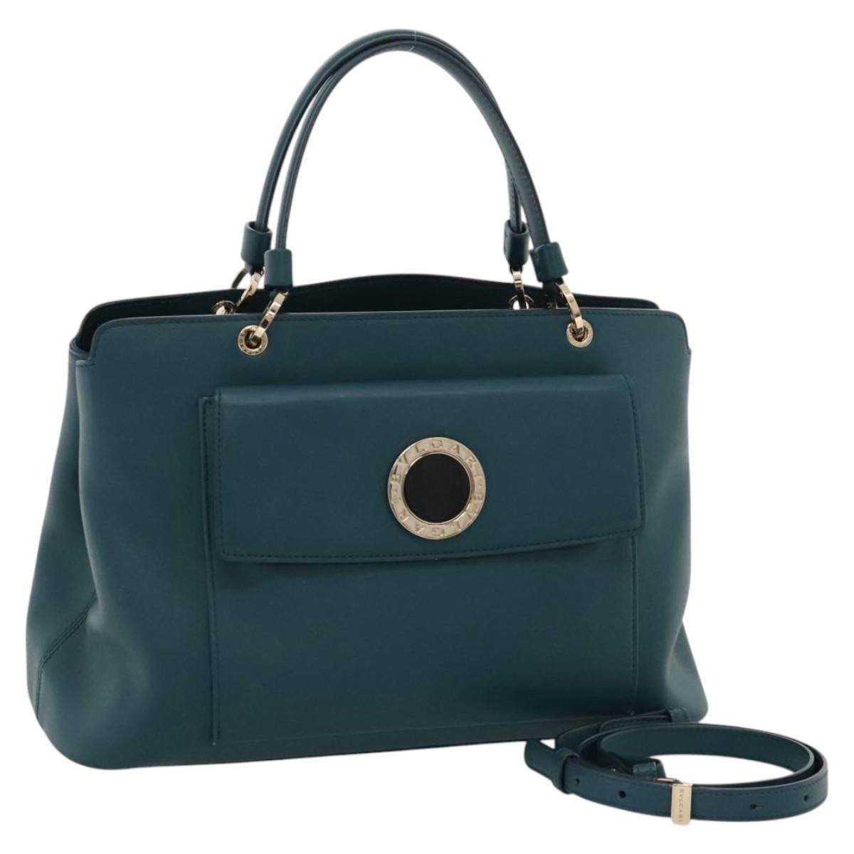 Bvlgari Bvlgari Handbag Leather Size ONE SIZE - 14 Thumbnail