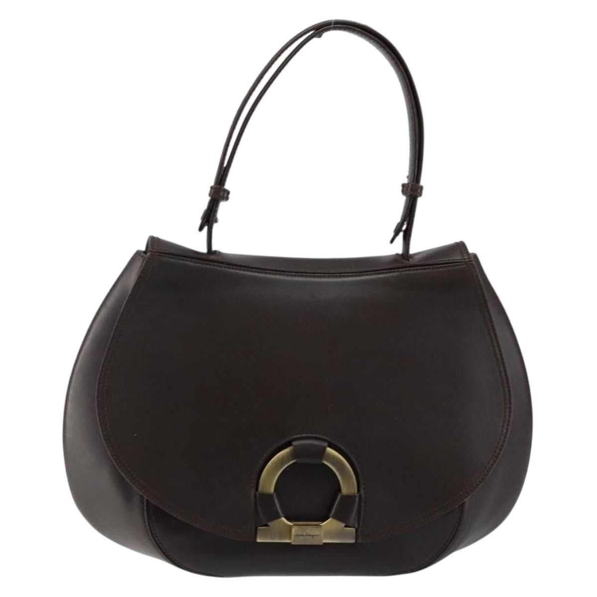 Salvatore Ferragamo Salvatore Ferragamo Gancini handbag Leather Size ONE SIZE - 18 Thumbnail