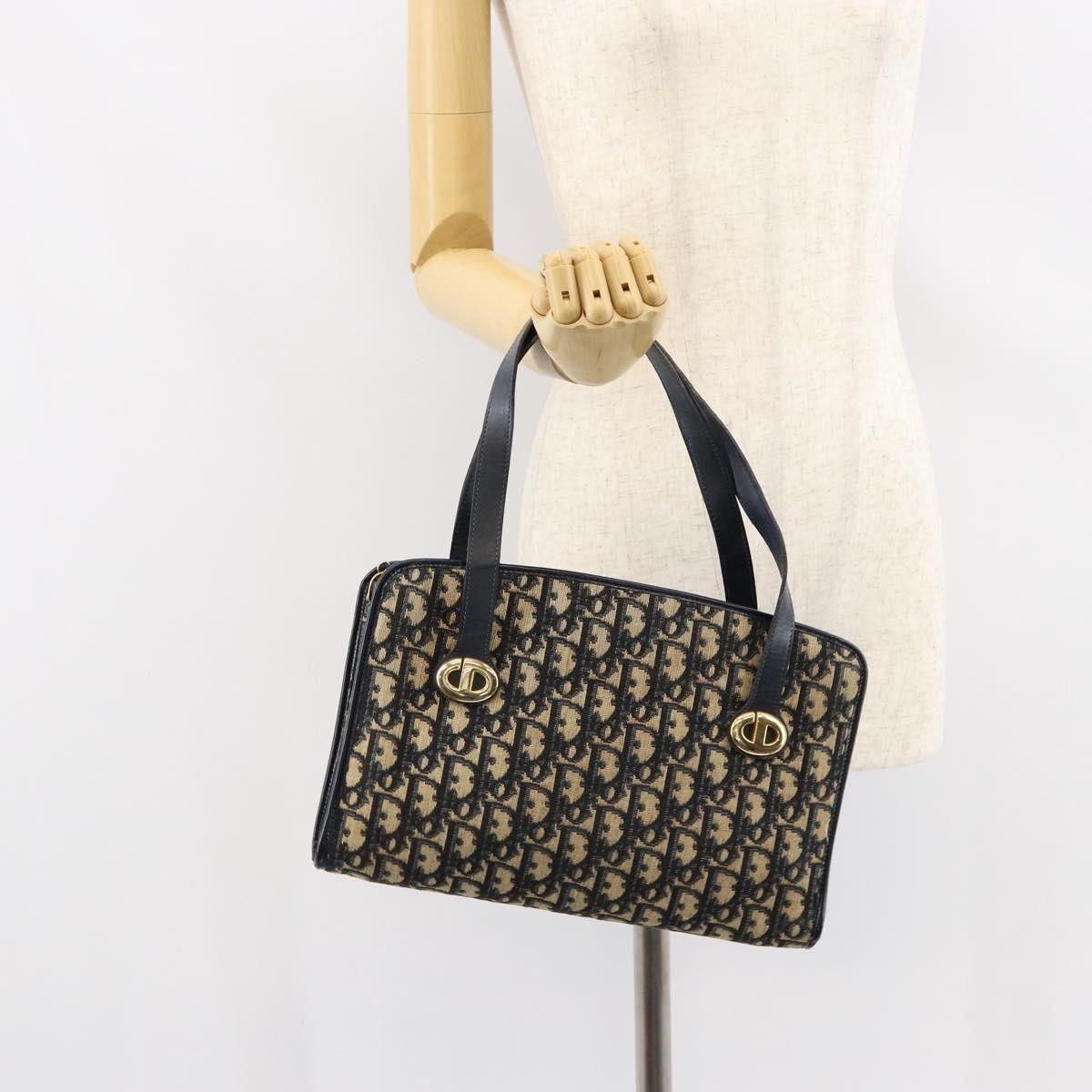 Dior Christian Dior Vintage CD Trotter Handbag Canvas Size ONE SIZE - 12 Thumbnail