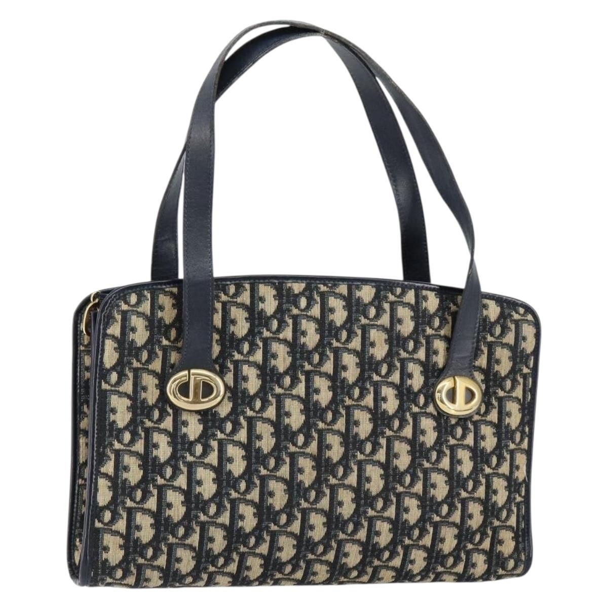 Dior Christian Dior Vintage CD Trotter Handbag Canvas Size ONE SIZE - 17 Thumbnail