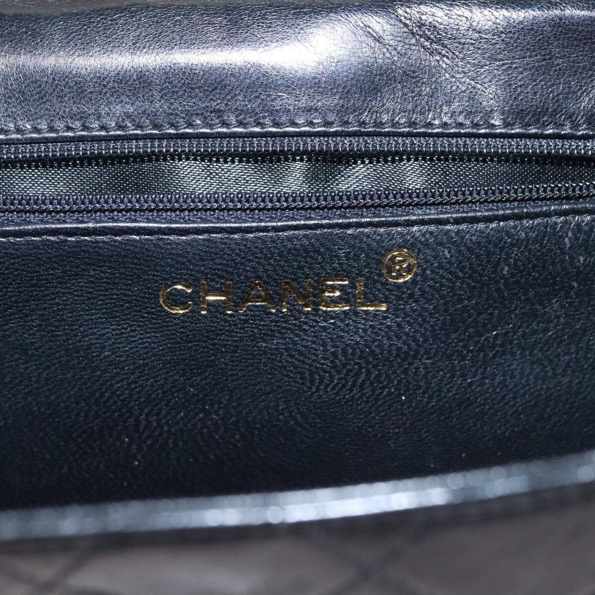 Chanel Chanel Vintage Full Flap Shoulder Bag Leather Size ONE SIZE - 6 Thumbnail