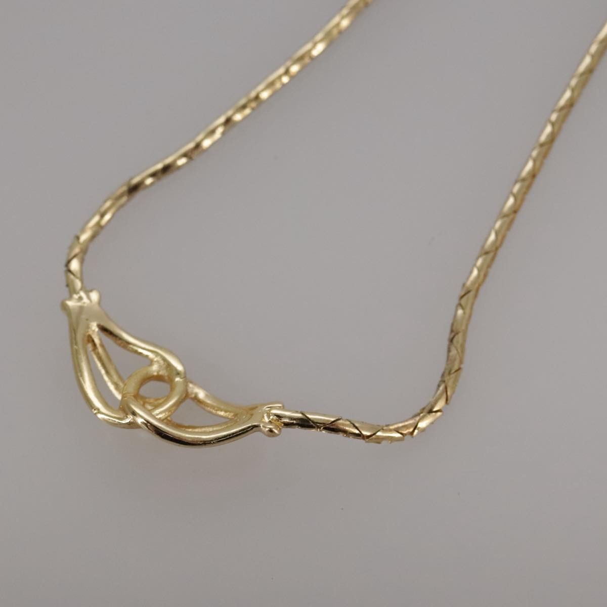 Dior Christian Dior Vintage CD Jumbo chain necklace Metal Size ONE SIZE - 4 Thumbnail