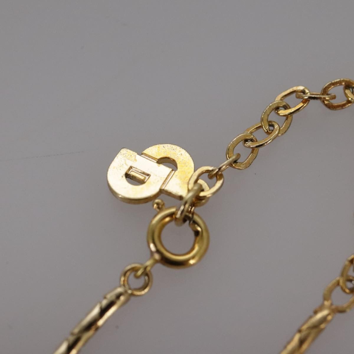 Dior Christian Dior Vintage CD Jumbo chain necklace Metal Size ONE SIZE - 8 Thumbnail