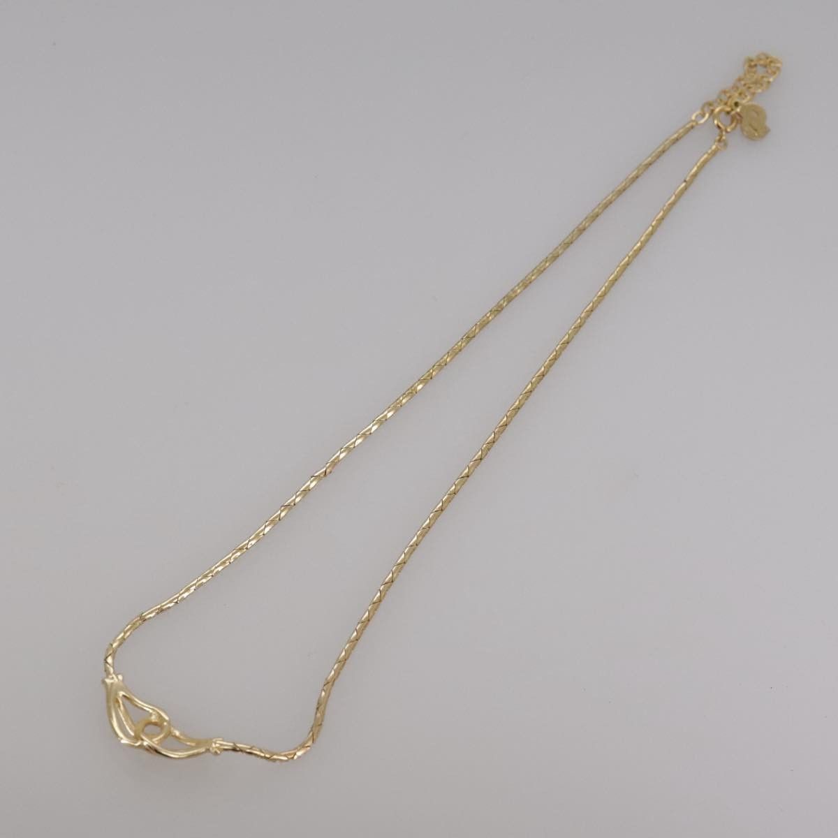 Dior Christian Dior Vintage CD Jumbo chain necklace Metal Size ONE SIZE - 2 Thumbnail