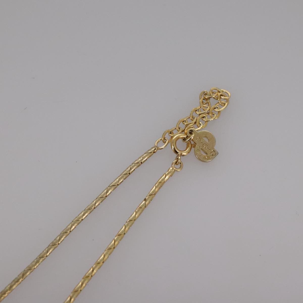 Dior Christian Dior Vintage CD Jumbo chain necklace Metal Size ONE SIZE - 12 Thumbnail