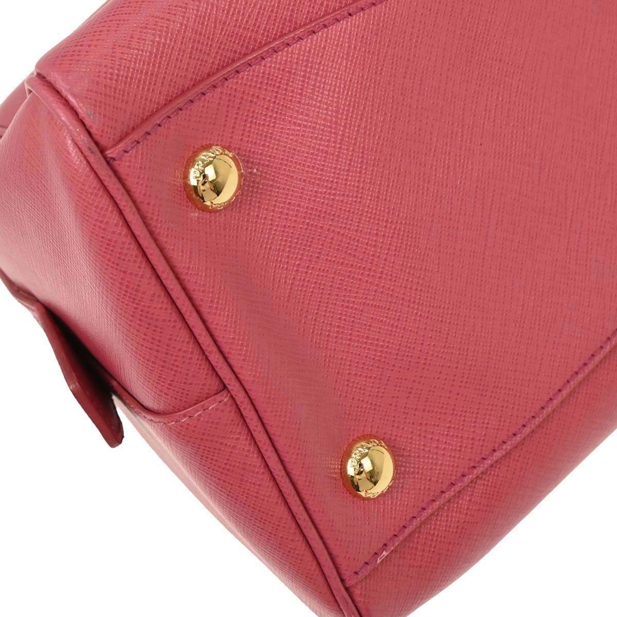 Prada Prada Convertible Bowler Bag Saffiano Leather Size ONE SIZE - 7 Thumbnail