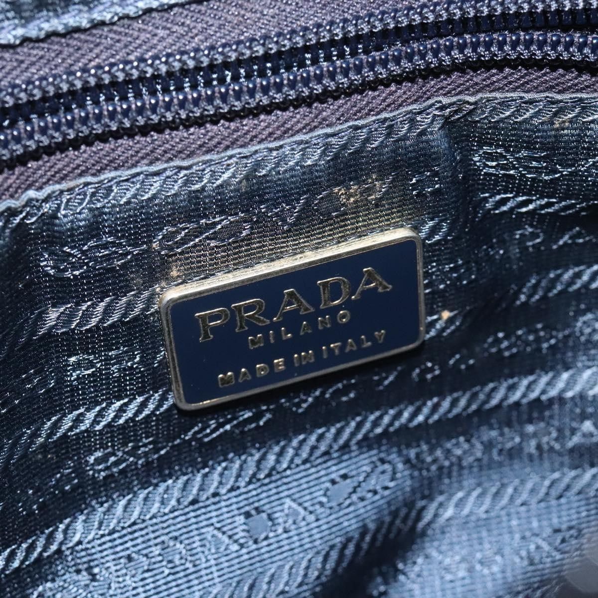 Prada Prada Metal Handles Tote Tessuto Size ONE SIZE - 6 Thumbnail