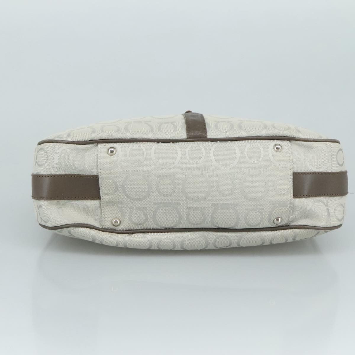 Salvatore Ferragamo Salvatore Ferragamo Gancini Shoulder Bag Canvas Size ONE SIZE - 14 Thumbnail