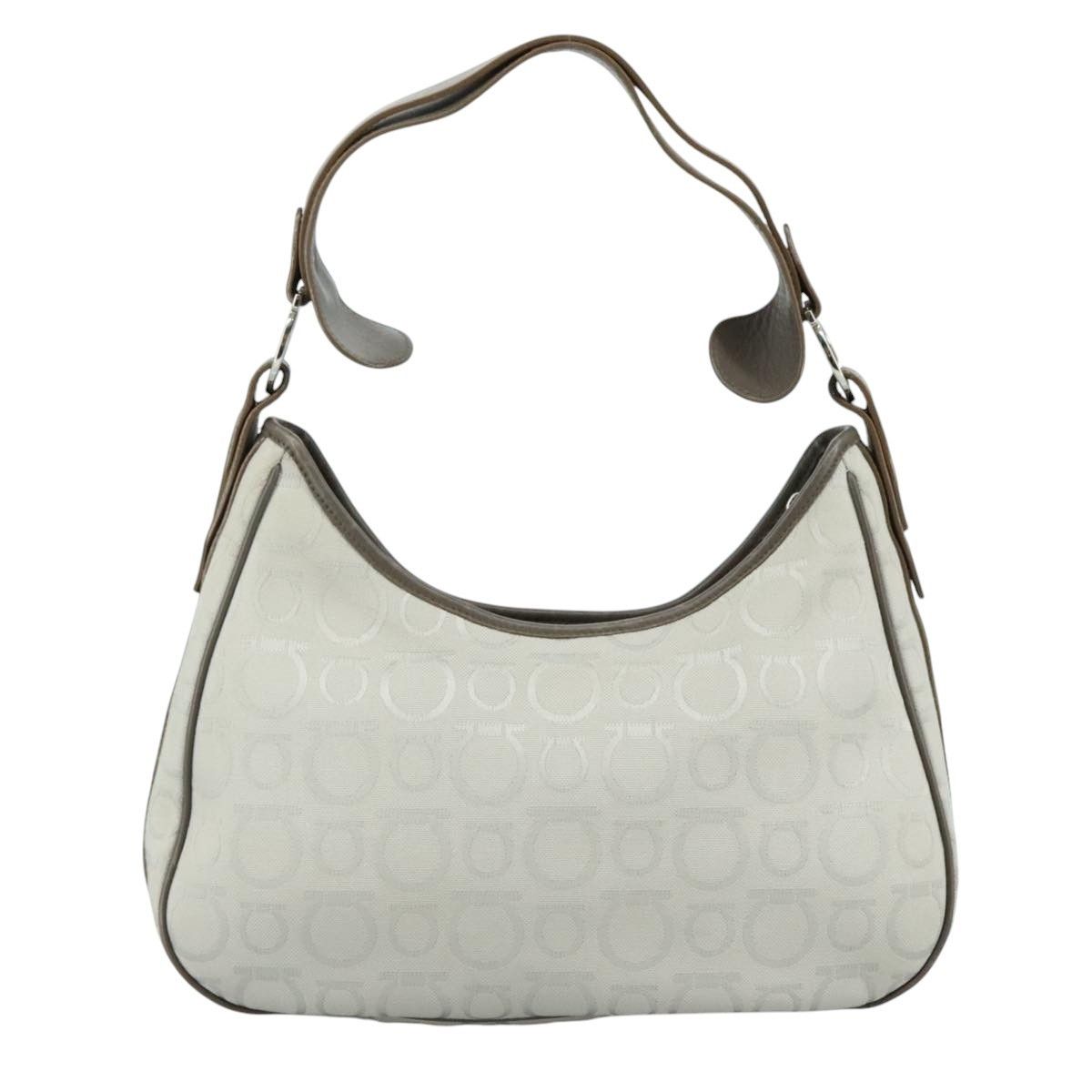 Salvatore Ferragamo Salvatore Ferragamo Gancini Shoulder Bag Canvas Size ONE SIZE - 2 Thumbnail