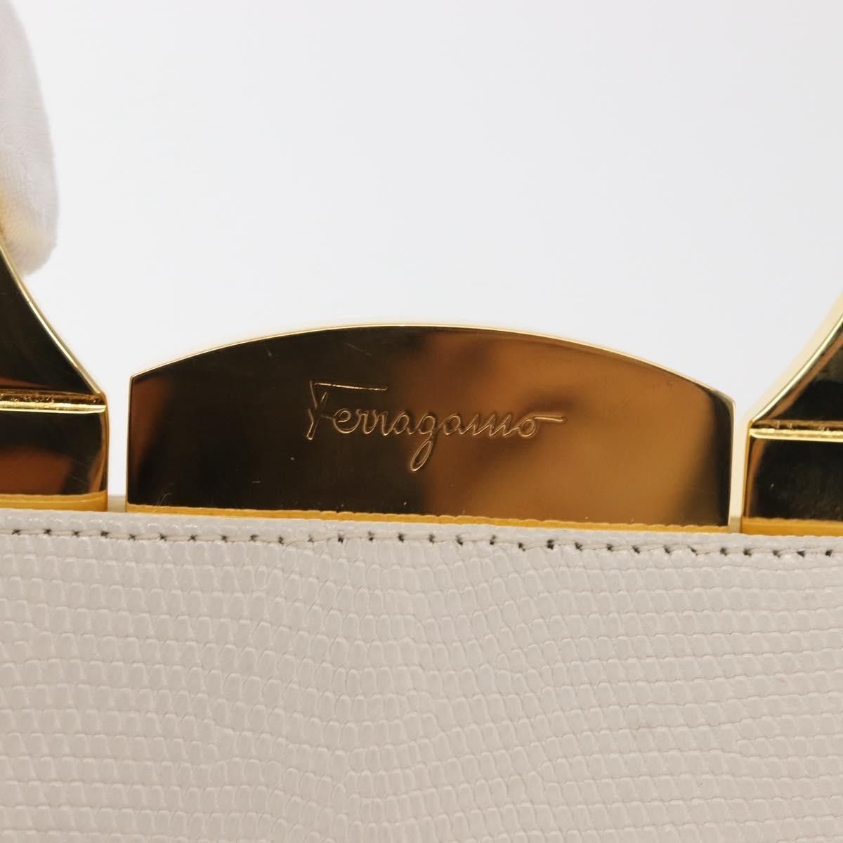 Salvatore Ferragamo Salvatore Ferragamo Gancini mini handbag Leather Size ONE SIZE - 16 Thumbnail