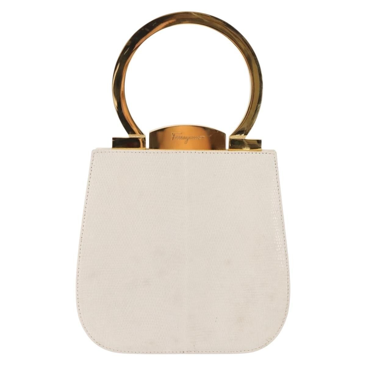 Salvatore Ferragamo Salvatore Ferragamo Gancini mini handbag Leather Size ONE SIZE - 17 Thumbnail