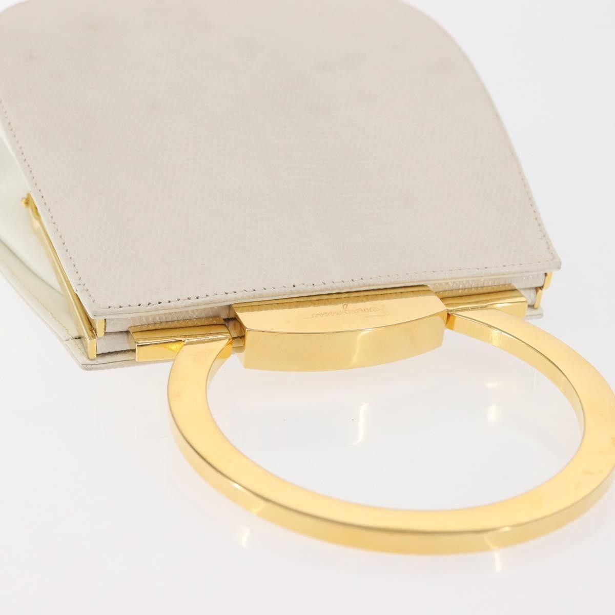 Salvatore Ferragamo Salvatore Ferragamo Gancini mini handbag Leather Size ONE SIZE - 14 Thumbnail