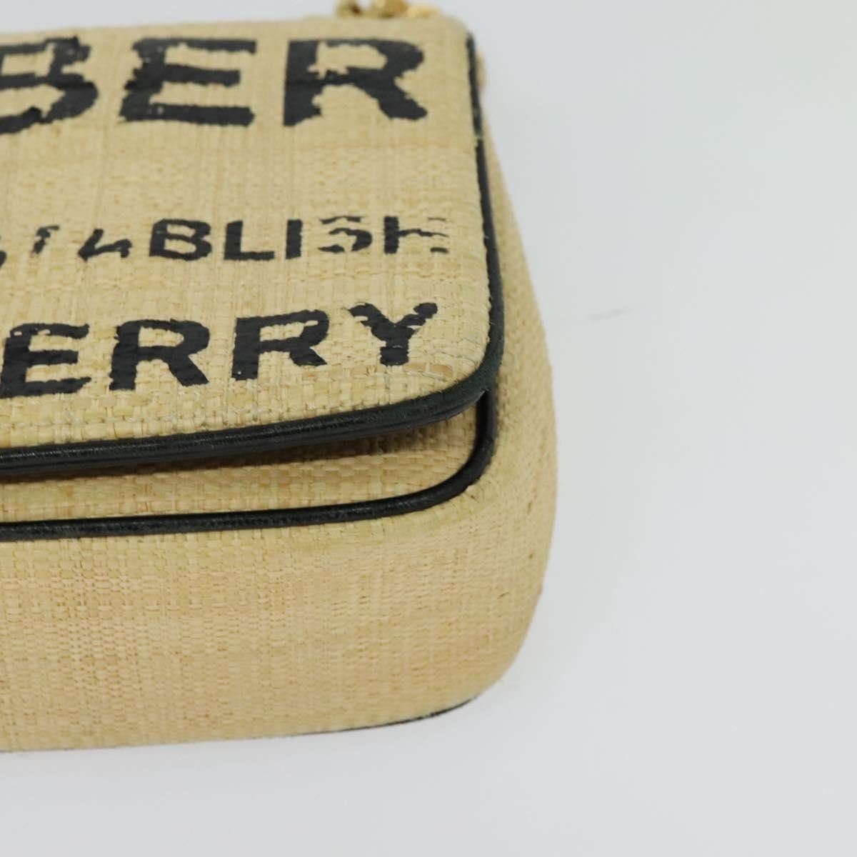 Burberry Burberry Lola Shoulder Bag Printed Raffia Size ONE SIZE - 10 Thumbnail