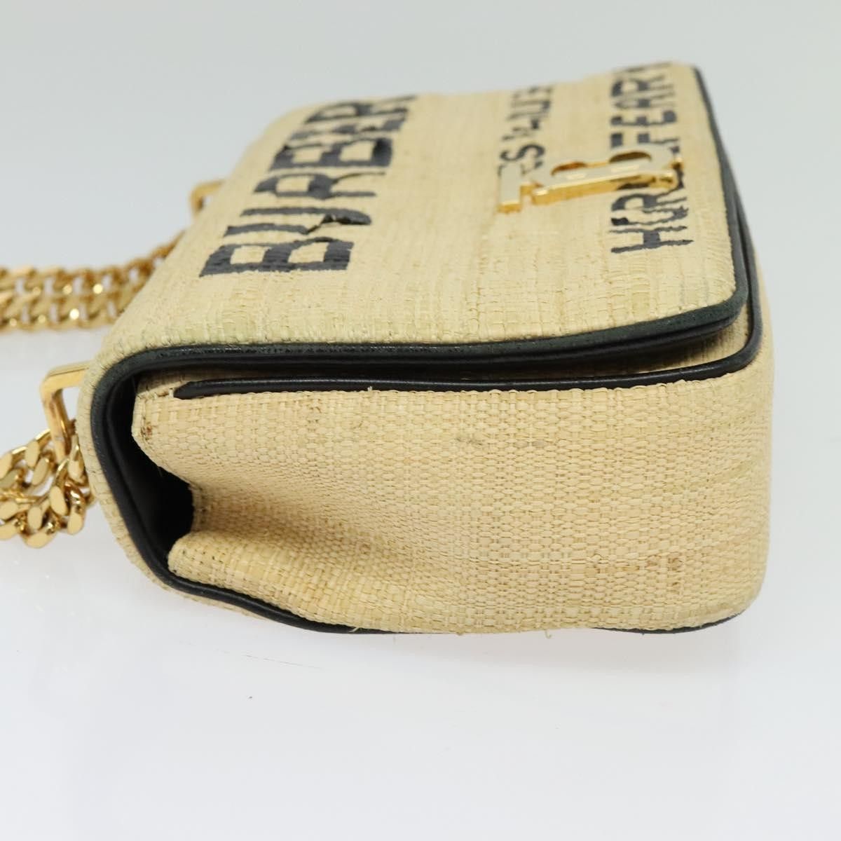 Burberry Burberry Lola Shoulder Bag Printed Raffia Size ONE SIZE - 3 Thumbnail