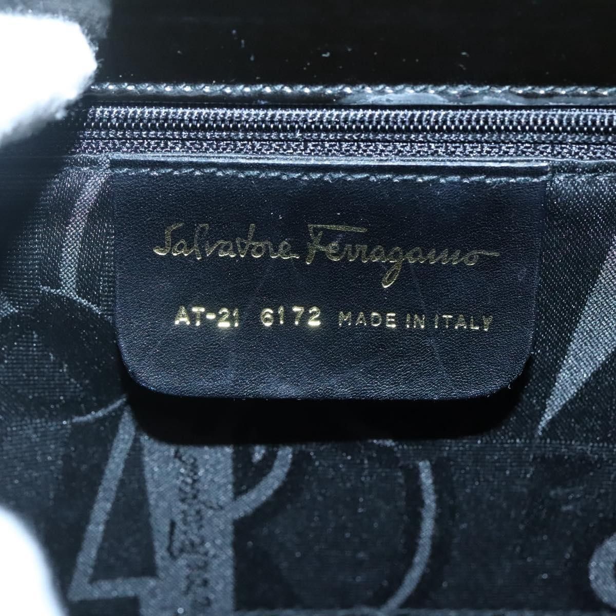 Salvatore Ferragamo Salvatore Ferragamo Gancini Patent leather Size ONE SIZE - 6 Thumbnail