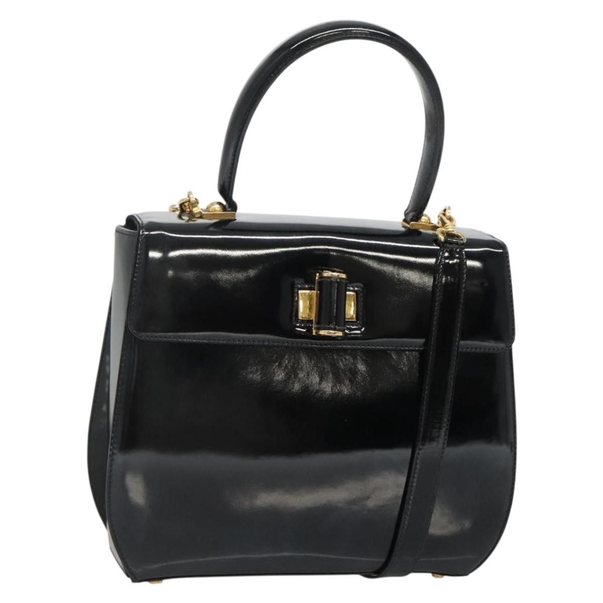 Salvatore Ferragamo Salvatore Ferragamo Gancini Patent leather Size ONE SIZE - 18 Thumbnail