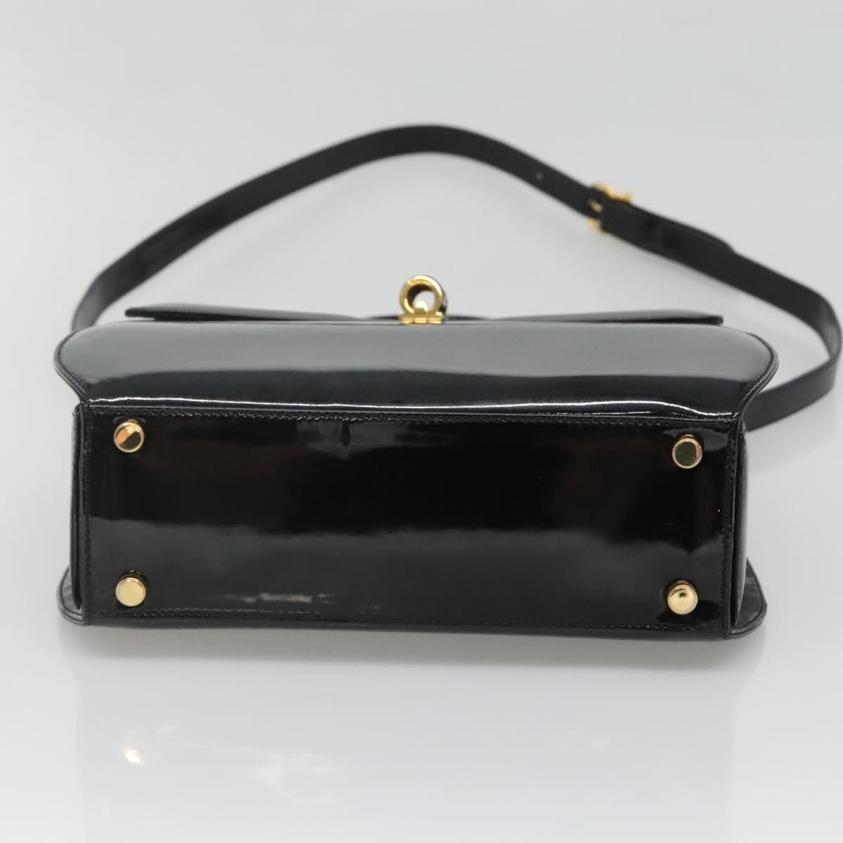 Salvatore Ferragamo Salvatore Ferragamo Gancini Patent leather Size ONE SIZE - 17 Thumbnail