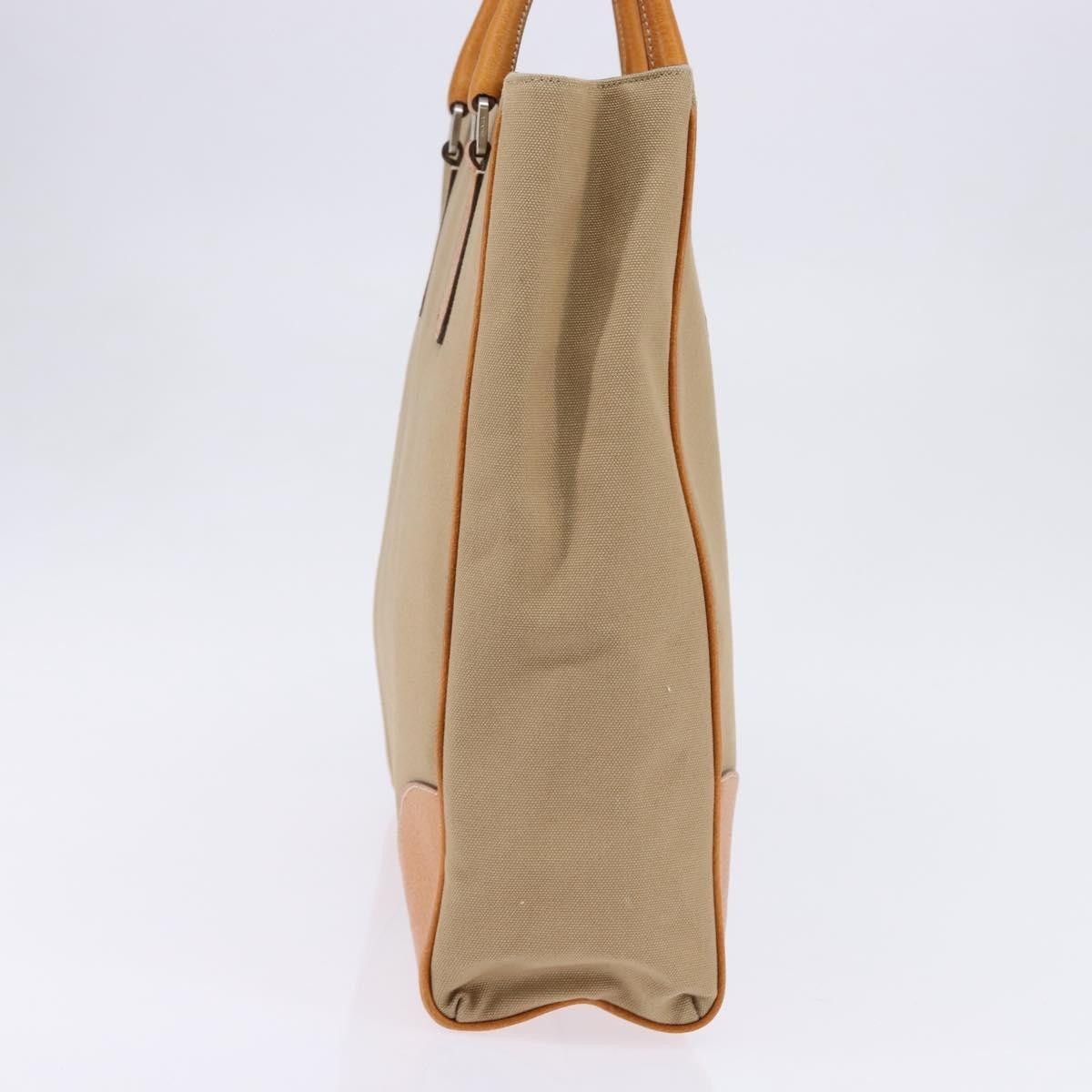 Prada Prada Lux Convertible Open Tote Canvas and leather Size ONE SIZE - 3 Thumbnail
