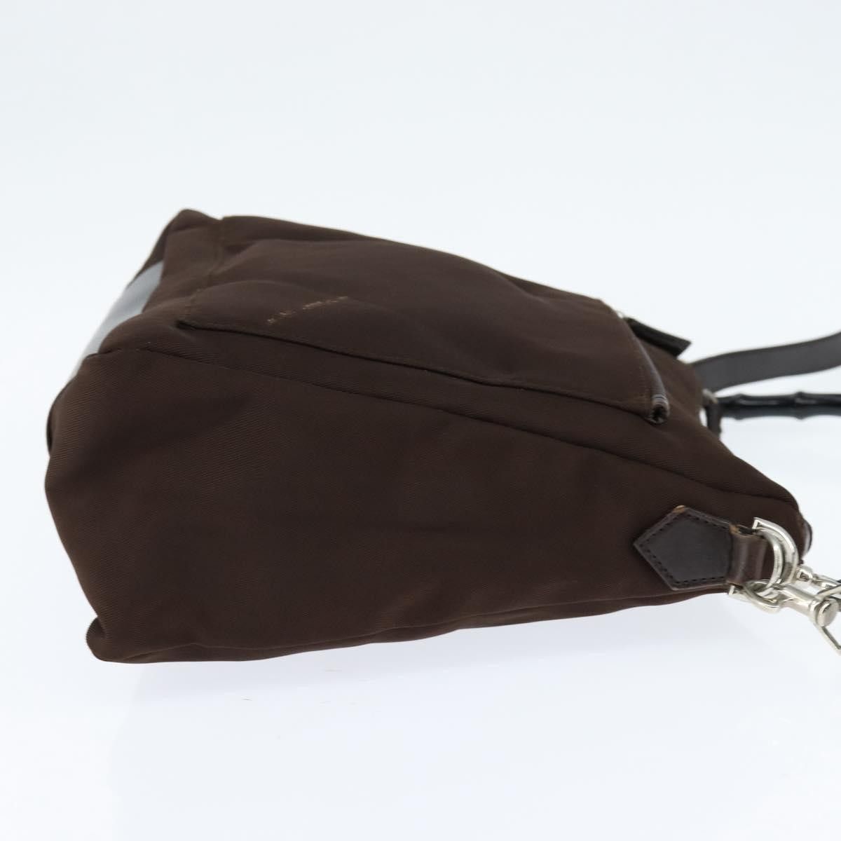 Gucci Gucci Vintage Bamboo Handle Bag Nylon Size ONE SIZE - 4 Thumbnail