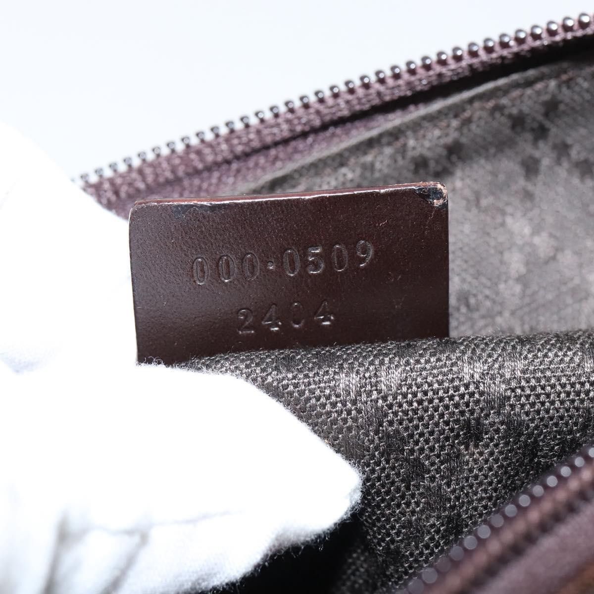 Gucci Gucci Vintage Bamboo Handle Bag Nylon Size ONE SIZE - 7 Thumbnail